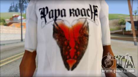 Papa Roach The Best Of To Be Loved Fan T-Shirt for GTA San Andreas