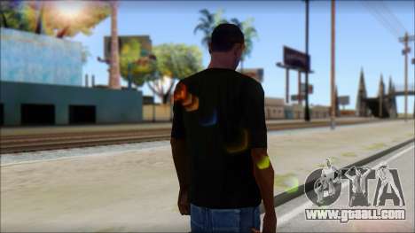 SkullTie T-Shirt for GTA San Andreas