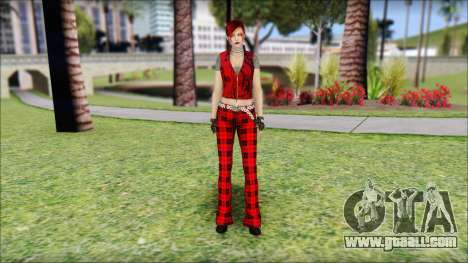 Rock Chicks Red Ped for GTA San Andreas