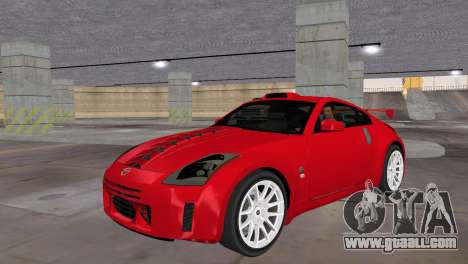 Nissan 350z Tuned for GTA Vice City