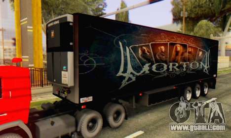 Trailer Chereau Morton Band 2014 for GTA San Andreas