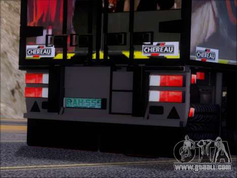 Trailer Chereau Coca-Cola Zero Truck for GTA San Andreas