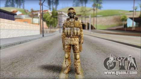 Desert GRU from Soldier Front 2 for GTA San Andreas