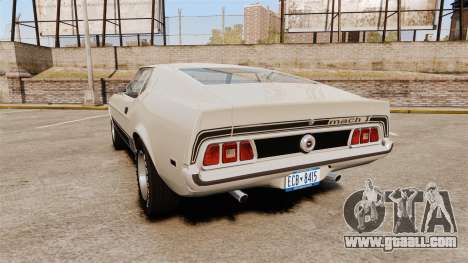 Ford Mustang Mach 1 1973 v3.0 GCUCPSpec Edit for GTA 4