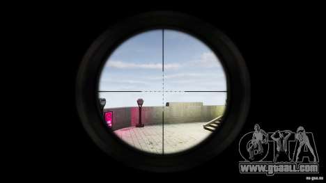 Sniper mod: Realism for GTA San Andreas