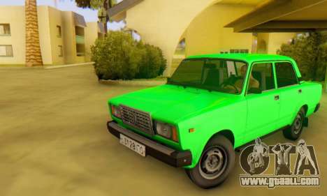 VAZ 2107 Stock for GTA San Andreas