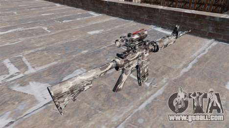 Automatic carbine MA City Camo for GTA 4