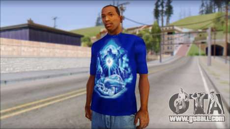 Lowrider Blue T-Shirt for GTA San Andreas