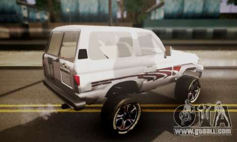 Toyota Land Cruiser LC 70 for GTA San Andreas