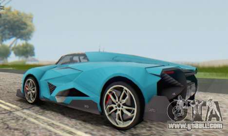 Lamborghini Egoista Concept 2013 for GTA San Andreas
