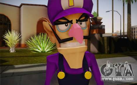 Waluigi from Super Mario for GTA San Andreas