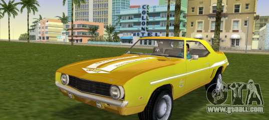 Chevrolet Camaro Cab 1969 for GTA Vice City