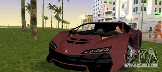 Zentorno from GTA 5 for GTA Vice City