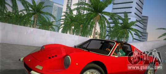 Ferrari 246 Dino GTS 1972 for GTA Vice City