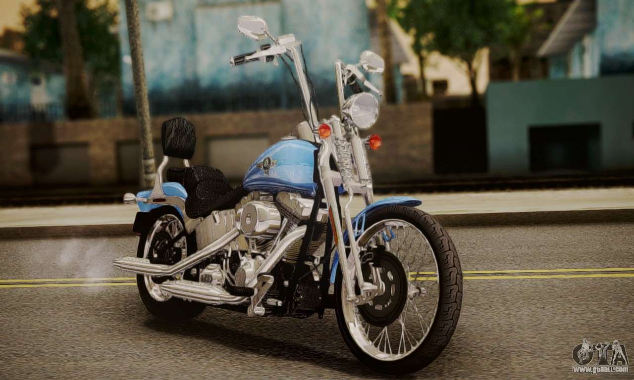  Harley  Davidson  FXSTS Springer Softail for GTA  San Andreas