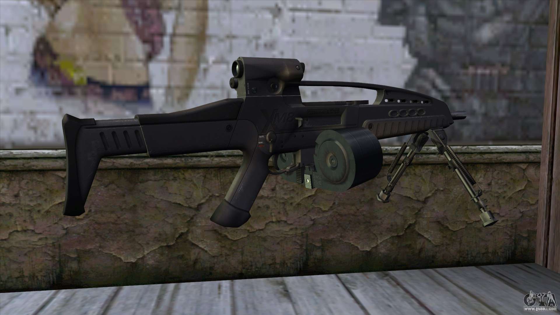 XM8 Compact Black For GTA San Andreas, 54% OFF