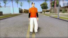 Polera Naranja con Gorro for GTA San Andreas