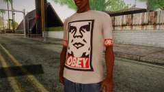 Obey Shirt for GTA San Andreas