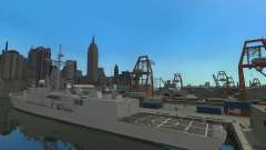 U.S. Navy frigate for GTA 4