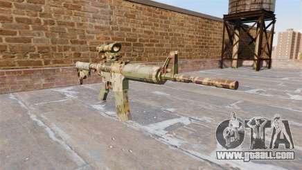 Automatic carbine MA Guerrilla Camo for GTA 4