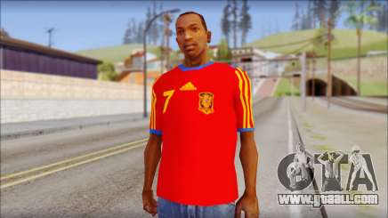 Spanish Football Shirt for GTA San Andreas