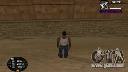 Hud by Videlka for GTA San Andreas