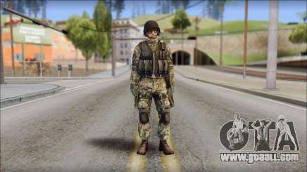 Forest GROM from Soldier Front 2 for GTA San Andreas