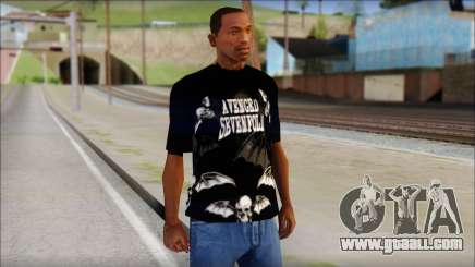 A7X Deathbats Fan T-Shirt Black for GTA San Andreas