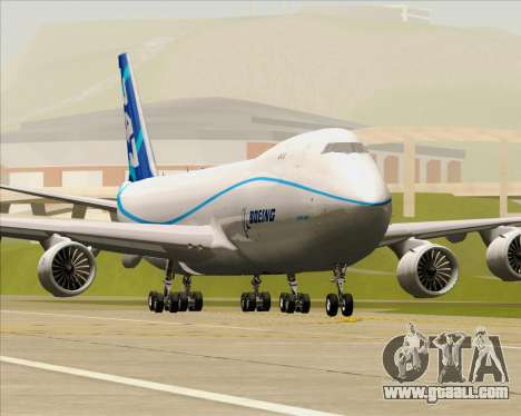Boeing 747-8 Cargo House Livery for GTA San Andreas