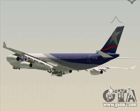 Airbus A340-313 LAN Airlines for GTA San Andreas