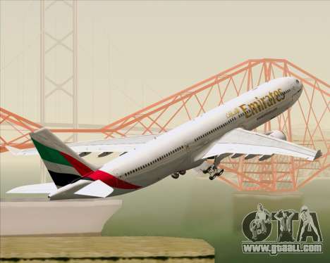 Airbus A330-300 Emirates for GTA San Andreas