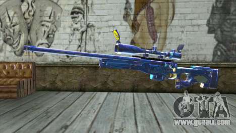 Graffiti Sniper Rifle v2 for GTA San Andreas