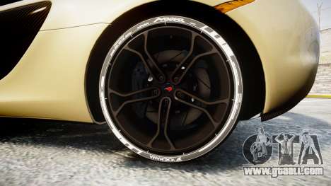 McLaren 650S Spider 2014 [EPM] Yokohama ADVAN v3 for GTA 4