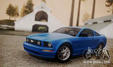 Ford Mustang GT 2005 v2.0 for GTA San Andreas