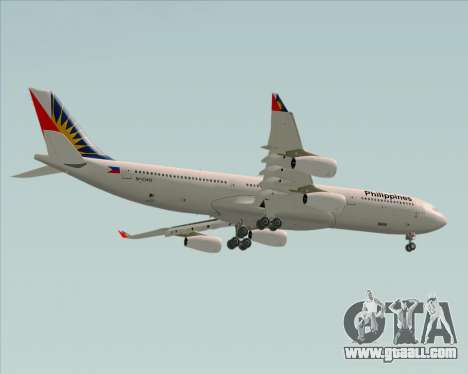 Airbus A340-313 Philippine Airlines for GTA San Andreas