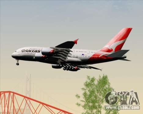 Airbus A380-841 Qantas for GTA San Andreas