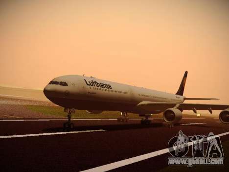 Airbus A340-600 Lufthansa for GTA San Andreas