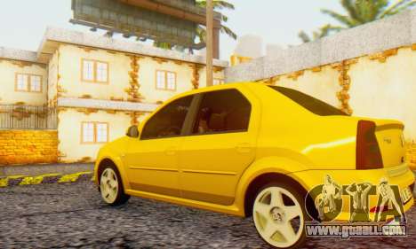 Dacia Logan Delta Garage for GTA San Andreas