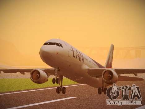 Airbus A320-214 LAN Airlines 80 Years for GTA San Andreas