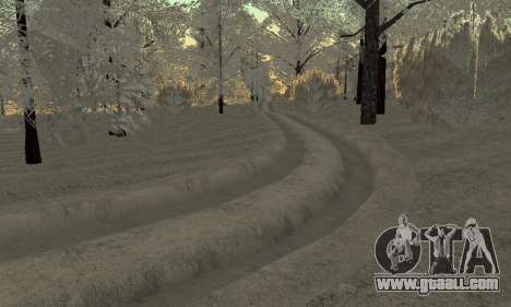 Snow for GTA Criminal Russia beta 2 for GTA San Andreas