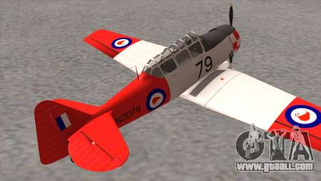 North American T-6 TEXAN NZ1079 for GTA San Andreas