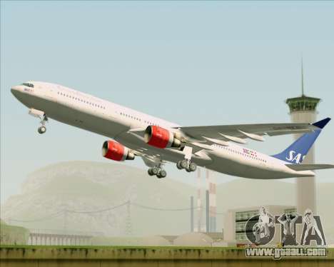 Airbus A330-300 Scandinavian Airlines System. for GTA San Andreas