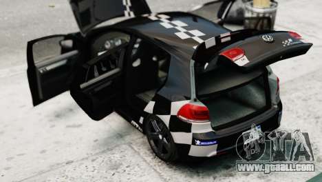 Volkswagen Golf R 2010 MTM Paintjob for GTA 4