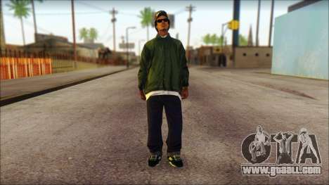 Eazy-E Green Skin v1 for GTA San Andreas