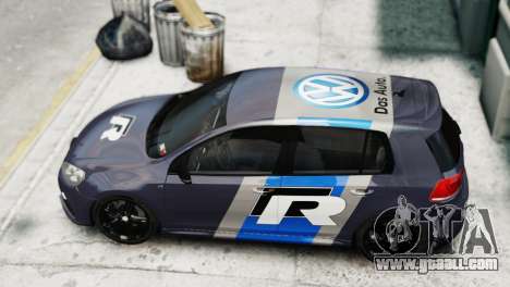 Volkswagen Golf R 2010 Polo WRC Style PJ2 for GTA 4