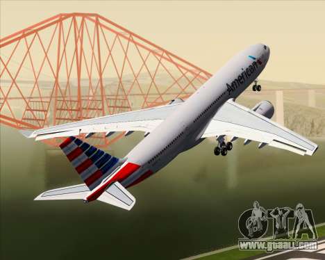 Airbus A330-200 American Airlines for GTA San Andreas