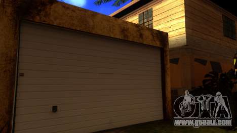 New HD textures houses on grove street v2 for GTA San Andreas