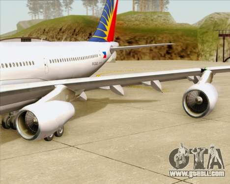 Airbus A340-313 Philippine Airlines for GTA San Andreas