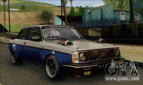 Volvo 242 V6 Twin Turbo 1983 - Stock for GTA San Andreas