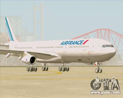 Airbus A340-313 Air France (New Livery) for GTA San Andreas